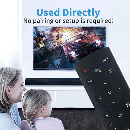 Control Remoto Compatible Con Pantalla Hisense Tv Erf3b90h, Con Funda + Pila Aaa