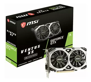 Msi Tarjeta De Video Nvidia Geforce Gtx 1650 Ventus Xs 4g