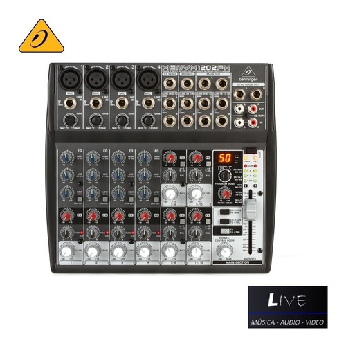 Mezcladora Mixer Behringer Xenyx 1202fx + Garantía