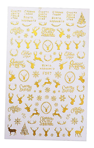 Patrones Mixtos Etiqueta De Uñas De Navidad Copos De Nieve
