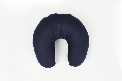 Cojin Cervical Para Cuello En U - Azul Marino
