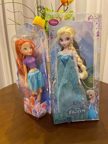 Boneca Frozen E Winx