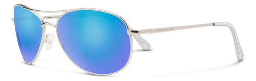 Smith Suncloud Patrol Gafas De Sol Polarizadas, Espejo Azul