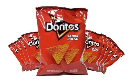 Doritos Queso 10 Unidades De 46gr