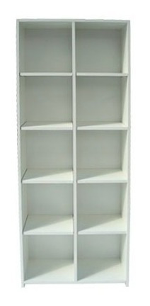 Imagen 4 de 6 de Biblioteca 10 Cubos En Melamina Mercadomuebles