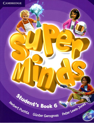 Super Minds 6 - Studen 's Book + Dvd Rom - Herbert Puchta