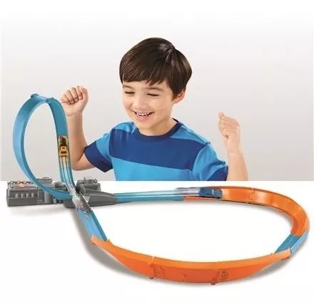 Hot Wheels - Pista de Corridas Circuito em 8 Ggf92 - MP Brinquedos