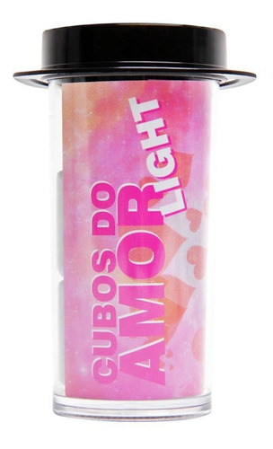 Imagem 3 de 4 de Dados Do Amor Light Unissex Duplo Diversão Ao Cubo