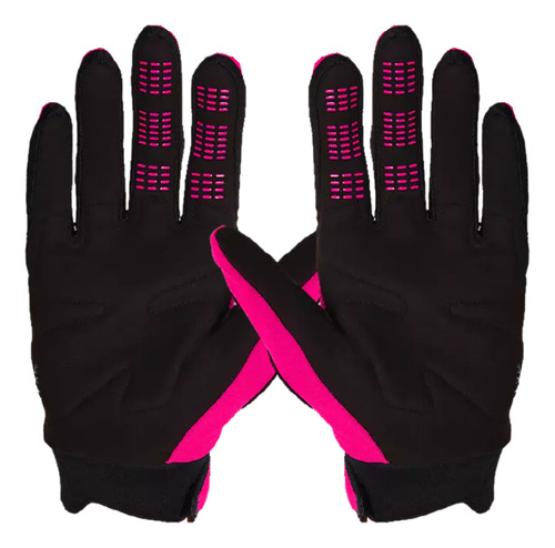 Guantes Fox Head Dirtpaw Downhill Enduro Mtb Bici Moto Bmx Color Rosa Chicle Talla L