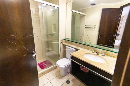 Imagem 10 de 15 de Flat Na Al. Santos, A 1 Quadra Da Av. Paulista, Ótimo Para Investir - Jd Paulista - Sf35208