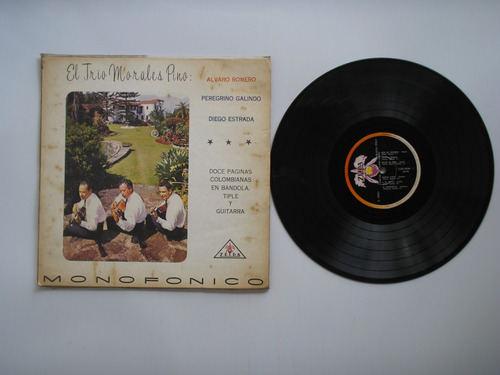 Lp Vinilo Trio Morales Pino Doce Paginas Colombianas Tiple