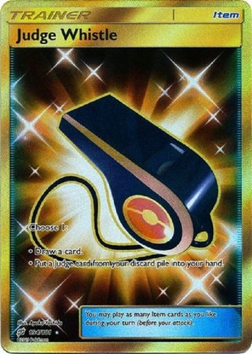 Judge Whistle 194/181 Secret Raro Pokemon Tcg