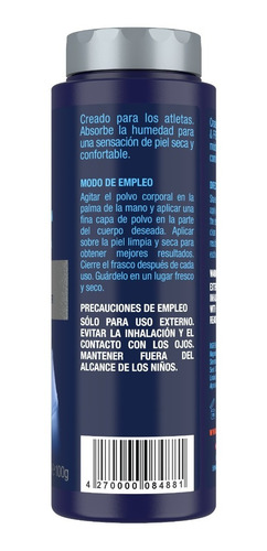 No Hair Crew Intimate Polvo Premium Dry & Fresh Para Hombre