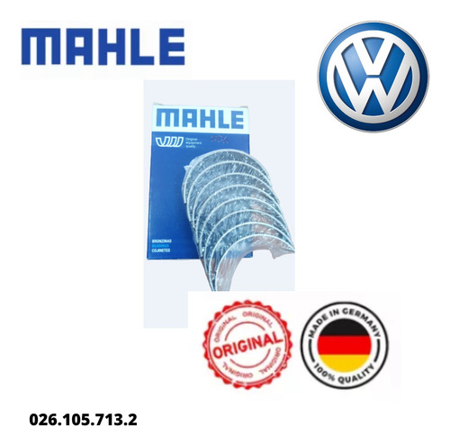 Concha Biela 0.20 0.50 Vw Gol Saveiro Parati 1.8 Mahle Orig.