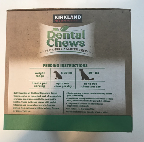 Kirkland Signature, Dental Chews Para Perros.