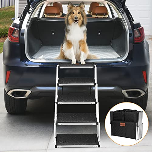 Rampa Para Perros Grandes, Escaleras Ligeras Para Perros Loo