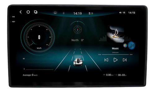 Multimídia Fóton G3 Jeep Chrysler Dodge 12+256gb Octa 2k 10p