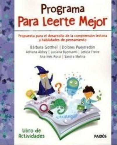 Libro - Programa Para Leerte Mejor - Libro De Actividades, 