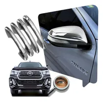 Comprar Hilux 2016 23 Cubre Espejos Cromados + Manijas Tuningchrome