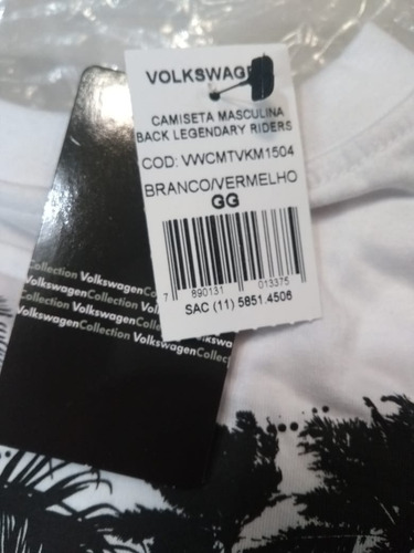 Imagem 4 de 5 de Camiseta Volkswagen Kombi Back Legendary Apr057001ei