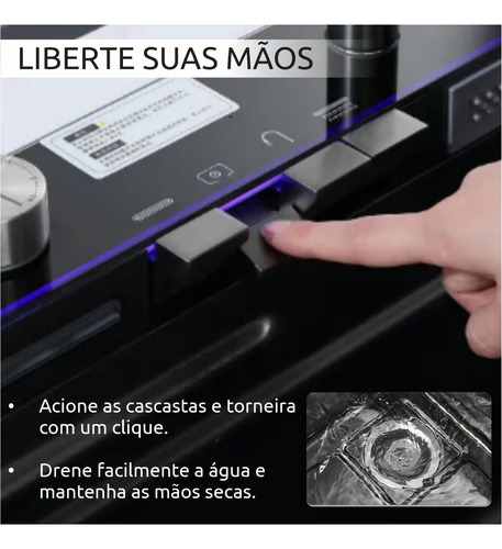 Cuba Gourmet Aço Inox Multifuncional Completa Com Acessários