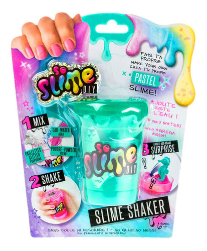 Slime Slime Diy Shaker Neon Verde Whis Trade 