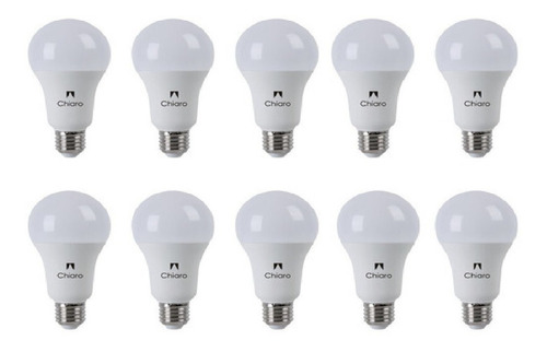 Promoción Pack 10 Lámparas Led 15w Chiaro E27 Luz Fría - Ft