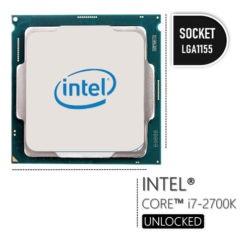 Intel® Core I7-2700k, Socket 1155, 8m Cache, Unlocked