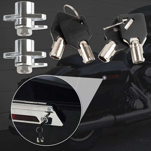 Psler Juego Llave Alforja Rigida Para Touring Electra Glide