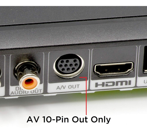 Cable De Audio Y Video S Video A 3 Rca 6 Pies 10 Pines