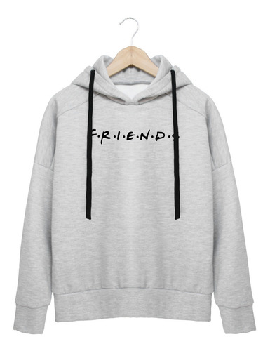 Buzo Buso Ancho Hoodie Unisex Estampado Friends