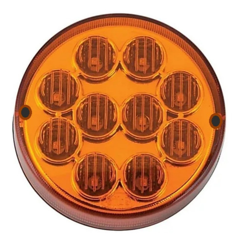  Lanterna Traseira 10 Led Direcional 12v 24v Caminhão