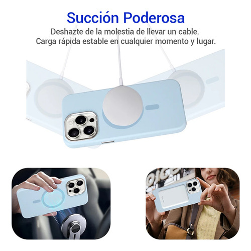 Silicon iPhone Case Compatível Com Magsafe