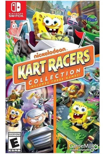 Nickelodeon Kart Racers Collection  Switch Envio Gratis 