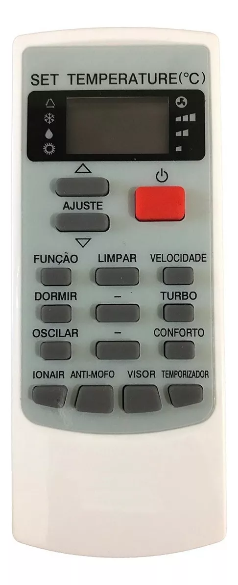 Primeira imagem para pesquisa de controle ar condicionado elgin