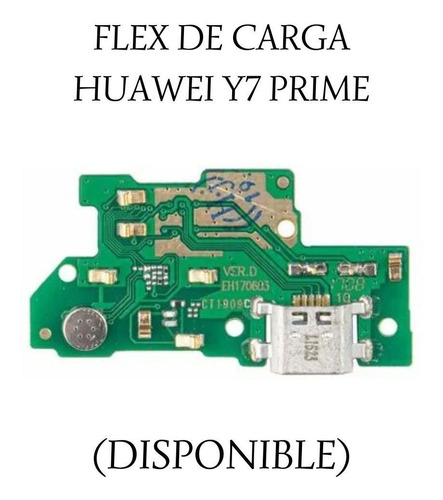 Flex De Carga Huawei Y7 Prime.