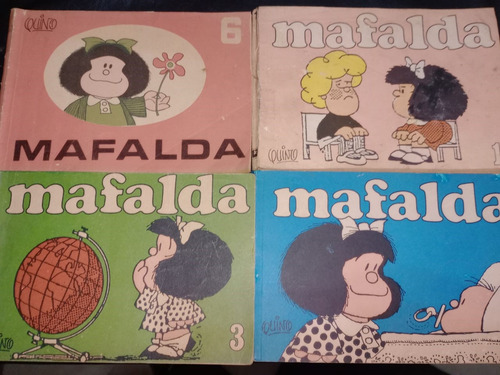 Pack 4 Ejemplares Mafalda Quino