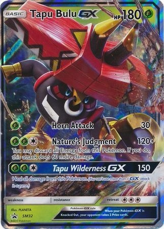 Tapu Bulu Gx Sm32 Promo Ultra Raro Pokemon Tcg