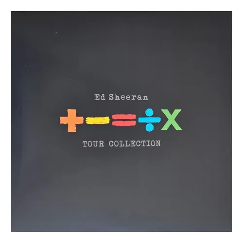 Ed Sheeran +-=÷× Tour Collection 2lp Bright Blue Vinilo | MercadoLibre