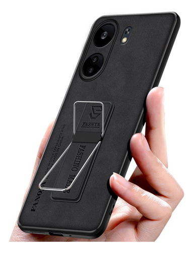 For Xiaomi Redmi 13c 4g Hard Slim Case+universal Kickstand