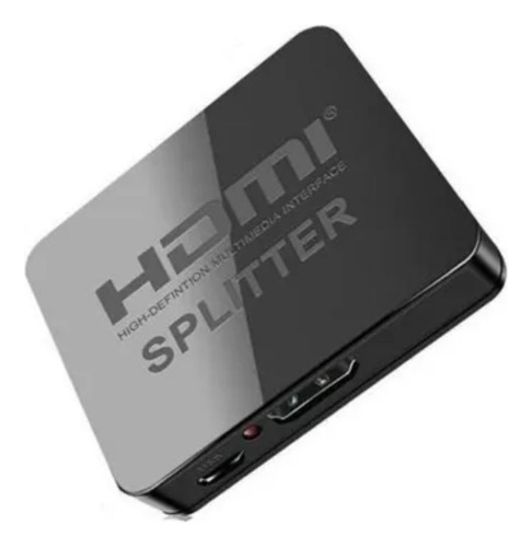 Caja Splitter Hdmi 1 X 2 Activa Alta Definición Premium 4k