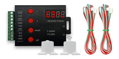 Controlador Led Ws2812 Ws2811 Para Escaleras Gradas T-1000n