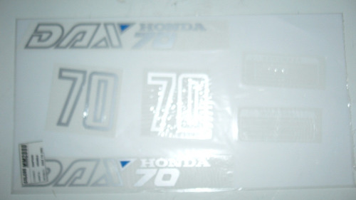 Juego De Calcos Honda Dax 70 Modelo 1996