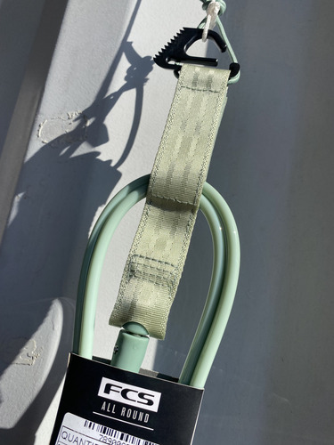 Leash Surf Fcs Essential 6ft Green Verde Cordinha Estrepe