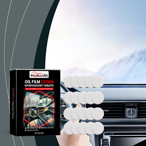 Tabletas Espumosas Para Lavaparabrisas Automotrices H, 20 Un