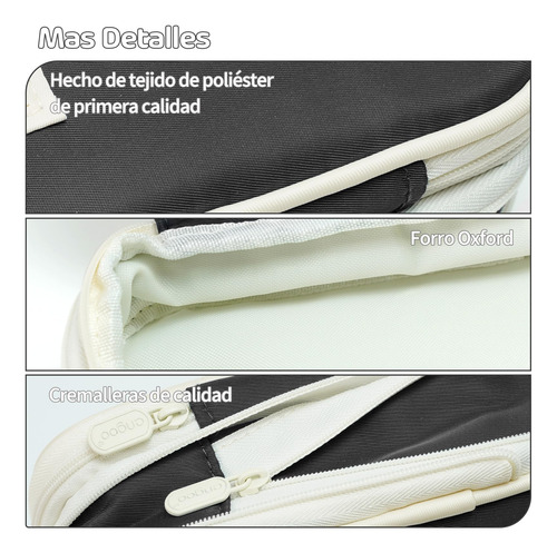 Estuche Para Lápices Gran Capacidad 4 Compartimientos Aesthe