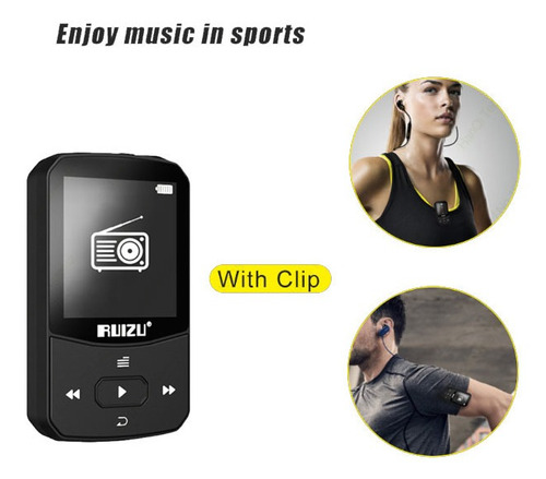 Reproductor De Música Mp3 Compatible Con Bluetooth 5.0 8g F