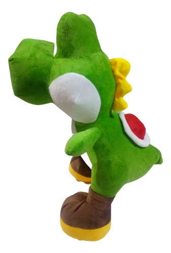 Peluche Yoshi 45 Cm Altura Mario Bros Gorros