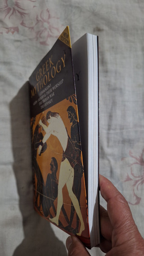 Livro Greek Mythology (mitologia Grega) Em Inglês Papadimas Ekdotiki Capa Mole Edição De Luxo