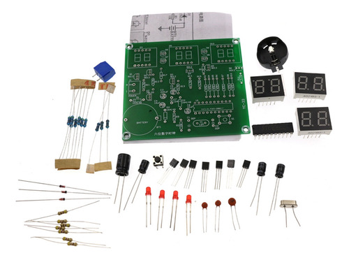 Módulo De Reloj Electrónico Led At89c2051 De 6 Bits, Número